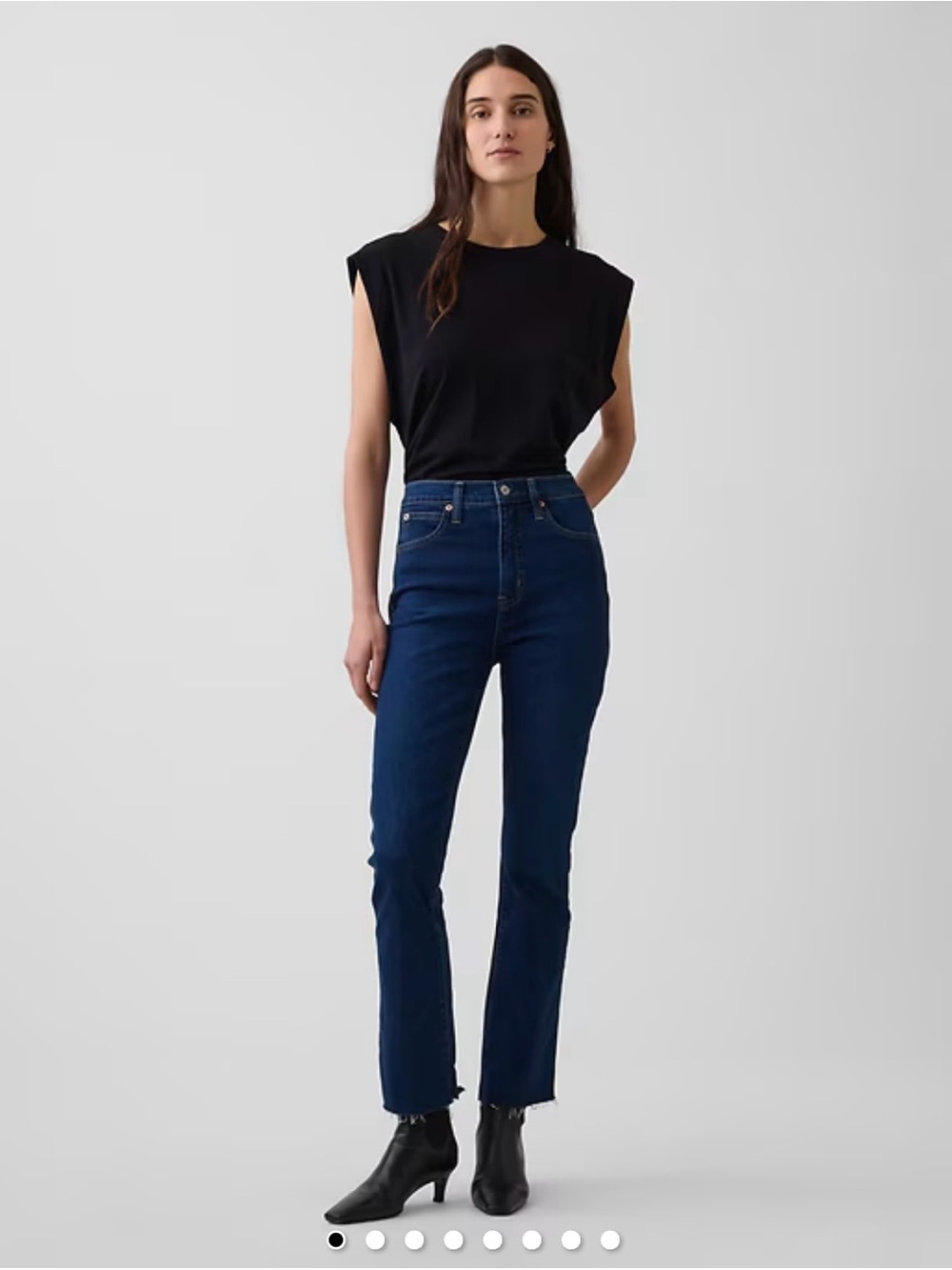 GAP High Rise Kick Flare Jeans